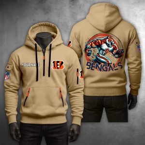 Cincinnati Bengals Custom Name High Quality Thick Hoodie VS15