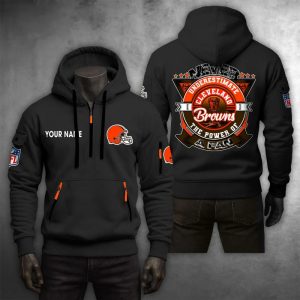 Cleveland Browns Custom Name High Quality Thick Hoodie VS14