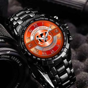 Cincinnati Bengals Custom Name Elegant Fashion Design Watch VS03