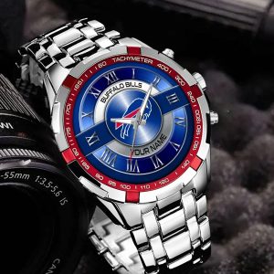 Buffalo Bills Custom Name Elegant Fashion Design Watch VS04