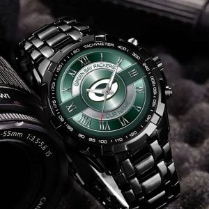 Green Bay Packers Custom Name Elegant Fashion Design Watch VS05