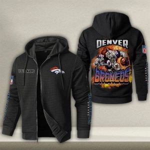 Denver Broncos Custom Name Designed Casual Winter Jacket VS01