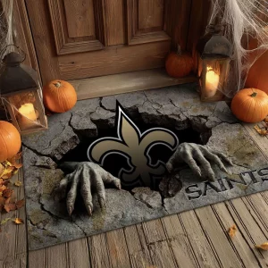 New Orleans Saints Welcome Personalized Doormat VS03