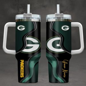 Green Bay Packers Custom Name 30oz Tumbler VS01