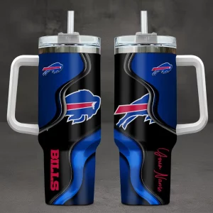 Buffalo Bills Custom Name40oz Tumbler VS02