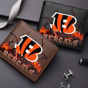 Cincinnati Bengals Casual Leather Wallet VS01