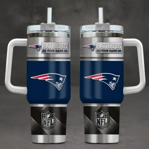 New England Patriots Custom Name40oz Tumbler VS01