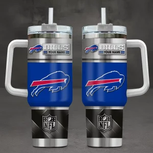 Buffalo Bills Custom Name40oz Tumbler VS01