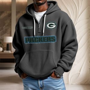 Green Bay Packers Custom Name High Quality Thick Hoodie VS15