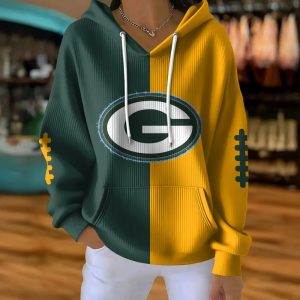 Green Bay Packers Women High Quality Thick Hoodie VS16