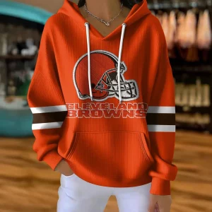Cleveland Browns High Quality Cotton Women Thick Hoodie VS01
