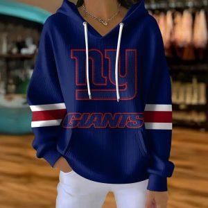 New York Giants Women High Quality Thick Hoodie VS15