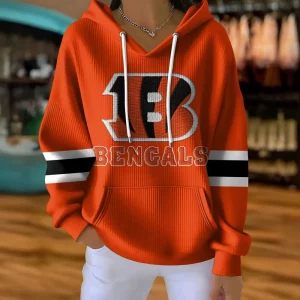 Cincinnati Bengals High Quality Cotton Women Thick Hoodie VS01