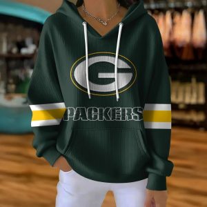 Green Bay Packers Women High Quality Thick Hoodie VS17