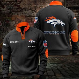 Denver Broncos Custom Name Casual Design Sport Sweatshirt VS01