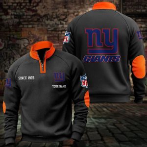 New York Giants Custom Name Casual Design Sport Sweatshirt VS1