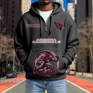 Arizona Cardinals Custom Name High Quality Thick Hoodie VS10
