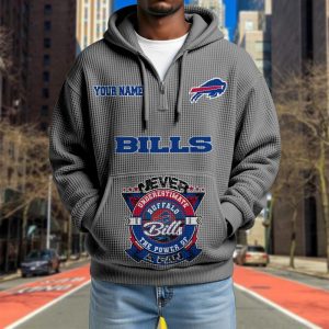 Buffalo Bills Custom Name High Quality Thick Hoodie VS10