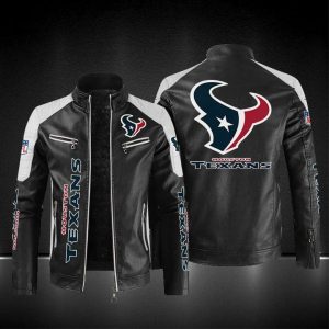 Houston Texans Designed Casual Winter Leather Jacket VS06