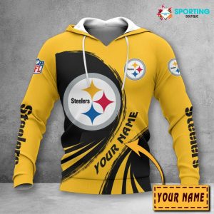 Pittsburgh Steelers VS16 Custom Name Zipper,Hoodie, Baseball, Bomber Jacket, Tshirt, Sweatshirt, Polo Shirt