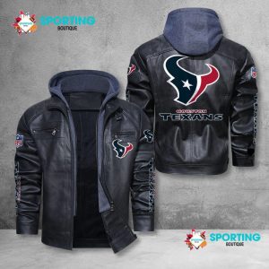 Houston Texans Designed Casual Winter Leather Jacket VS02