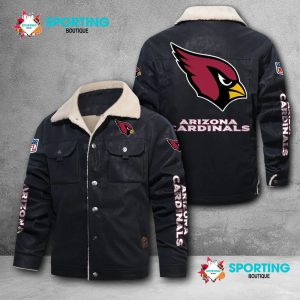 Arizona Cardinals Custom Name Casual Winter Corduroy Jacket VS04
