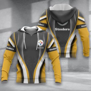 Pittsburgh Steelers VS8 Custom Name Zipper,Hoodie, Baseball, Bomber Jacket, Tshirt, Sweatshirt, Polo Shirt