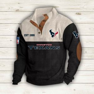 Houston Texans Custom Name Casual Design Sport Sweatshirt VS04