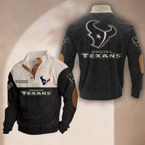 Houston Texans Custom Name Casual Design Sport Sweatshirt VS03