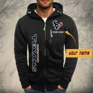 Houston Texans Custom Name Designed Casual Winter Jacket VS06