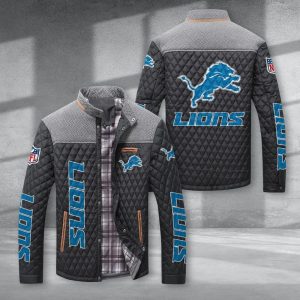 Detroit Lions Designed Cotton Coat VS01