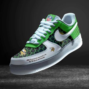 Minnesota Vikings Multicolor Fashion Casual AF1 Sneakers VS3