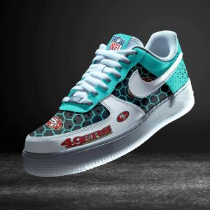 San Francisco 49ers Multicolor Fashion Casual AF1 Sneakers VS3