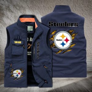 Pittsburgh Steelers Custom Name Tactical Style Vest VS01