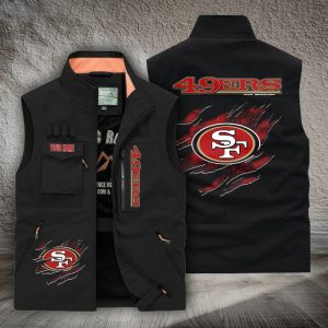 San Francisco 49ers Custom Name Tactical Style Vest VS02
