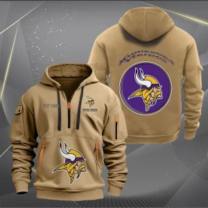 Minnesota Vikings Custom Name High Quality Thick Hoodie VS15