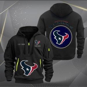 Houston Texans Custom Name High Quality Thick Hoodie VS17