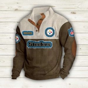 Pittsburgh Steelers Custom Name Casual Design Sport Sweatshirt VS06