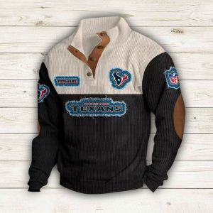 Houston Texans Custom Name Casual Design Sport Sweatshirt VS05