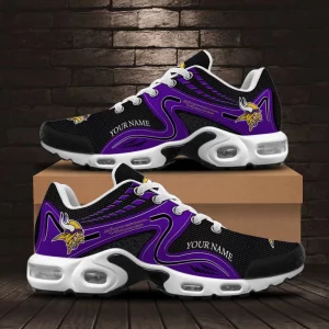 Minnesota Vikings Custom Name Elegant Design Sport Shoes VS9
