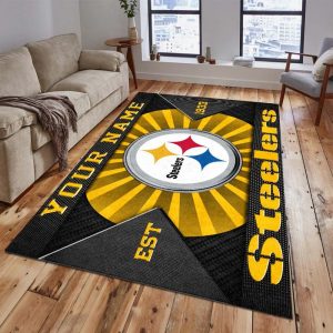 Pittsburgh Steelers Welcome Personalized Doormat VS05