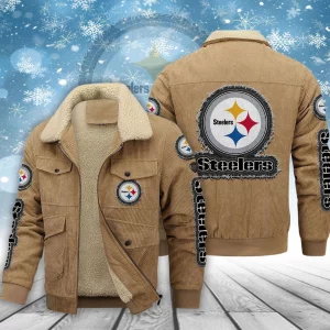 Pittsburgh Steelers Casual Winter Corduroy Jacket VS03