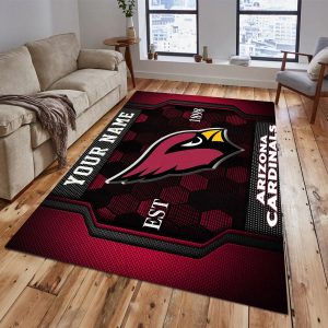 Arizona Cardinals Custom Name Welcome Personalized Floormat VS04