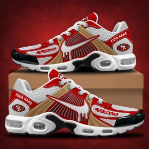 San Francisco 49ers Custom Name Elegant Design Sport Shoes VS08