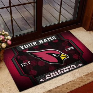 Arizona Cardinals Welcome Personalized Doormat VS05