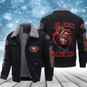 San Francisco 49ers Casual Winter Corduroy Jacket VS01