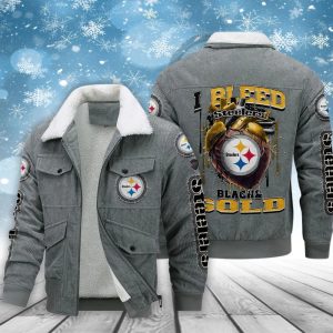 Pittsburgh Steelers Casual Winter Corduroy Jacket VS02