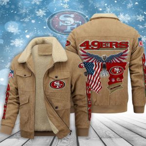 San Francisco 49ers Casual Winter Corduroy Jacket VS02