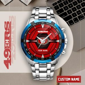 San Francisco 49ers Custom Name Elegant Fashion Design Watch VS07