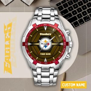 Pittsburgh Steelers Custom Name Elegant Fashion Design Watch VS07